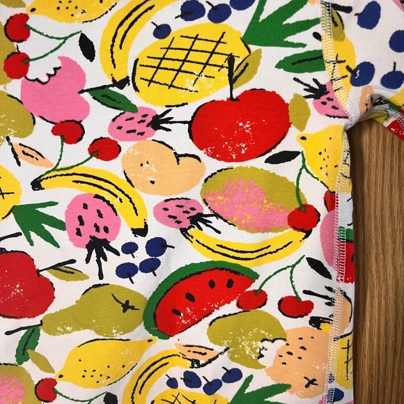 Hanna Anderson Colorful Fruit Print T-Shirt - Picture 4 of 4
